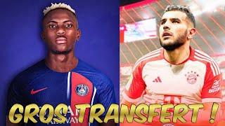  LES NOUVEAUX GROS TRANSFERTS DU MERCATO 2024 