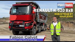 Essai camion  Renault Trucks K 520 8X8