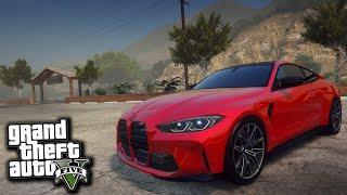 МОДЫ GTA 5 2021 BMW M4 Competition  КАК УСТАНОВИТЬ МАШИНУ в GTA 5 БМВ М4 в ГТА 5