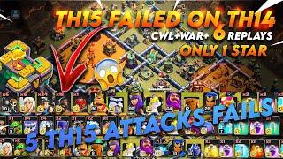 TH14 ONLY 1 STAR STRONGEST BASE WITH REPLAYS  ANTI 2 STAR BASE  COC