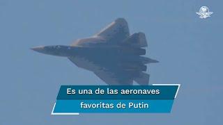 Así es el Su-57 el temido caza “invisible” de última generación que ya está en manos de Rusia