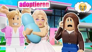 BARBIE  adoptiert mich  in BROOKHAVEN  Roblox Roleplay Story