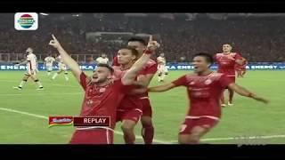 Persija 3 vs Bali United 0 - Highlight Goal dan Peluang Final Piala Presiden 2018