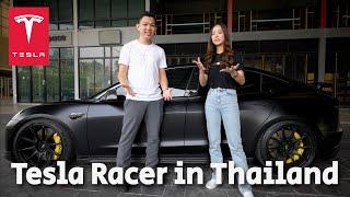 Can Going Green in Thailand Be S3XY? Tour of Modded Tesla Model 3 Performance with Jammy
