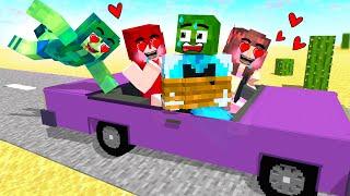 Monster School  Zombie x Squid Game DUSTY TRIP with CRAZY ZOMBIE FANGIRL - Minecraft Animation