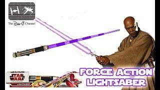 Mace Windu Force Action Electronic Lightsaber  Rare toy Review  The Dan-O Channel