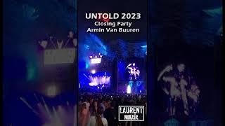 UNTOLD Festival 2023 -  Day 4 - Closing Party - Armin Van Buuren