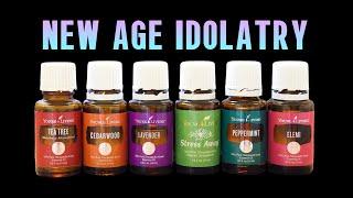 Essential oil new age idols Young Living Dotera deception