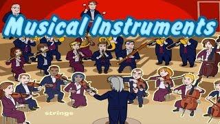 Musical Instruments of the Orchestra Learn Sounds Interesting & Educational Videos for Kids