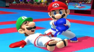 Mario & Sonic at the Olympic Games Tokyo 2020 - All Character Takedown Animations Karate