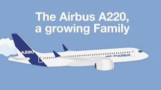 Get to know the Airbus #A220