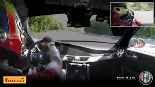 The best of Alfa Romeo Giulia Quadrifoglio onboard record lap at Nurburgring