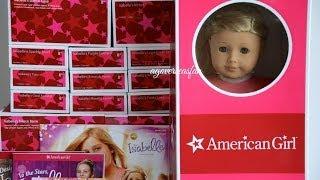 Opening And Reviewing American Girl Isabelle  Whole Collection Part 1