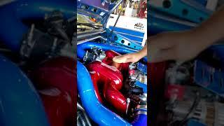 Built STi gets an AMS Intake Manifold Installed