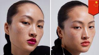 Freckles on Zara ad riles up sensitive Chinese netizens  - TomoNews