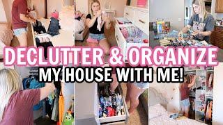 CLEAN & DECLUTTER WITH ME  CLEANING MOTIVATION  ORGANIZING & DECLUTTERING  konmari declutter