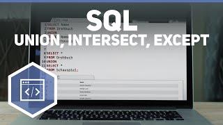 SQL Union Intersect Except - SQL 10