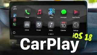  iOS 18 Apple CarPlay  +10 NEW FEATURES