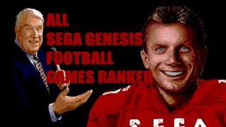 ALL Sega Genesis Football Games Ranked Retro Sunday