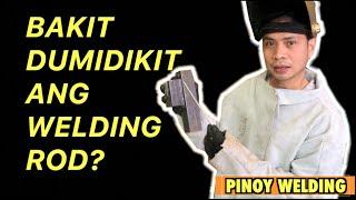 Bakit Dumidikit ang Welding Rod?  Pinoy Welding Lesson Part 7  Step by Step Tutorial