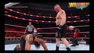 Braun Strowman Knees Brock Lesnar Forreal