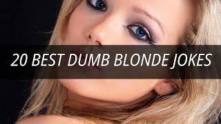 20 Best Funny DUMB BLONDE Jokes