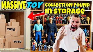 Massive VINTAGE TOY COLLECTION found in abandoned storage unit