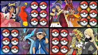 Pokemon Team Of Every Pokemon Champion  All Champion Pokemon Team  Hindi 