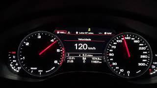 Audi A6 C7 2.0 TDI S tronic  0-100kmh  Launch Control  Acceleration  2017