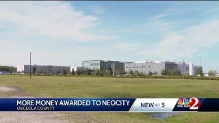 Osceola County received up to $289 million for NeoCity