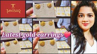 Tanishq gold earrings designs with price   Gold earrings  Tanishq jewellery  Neha gold rush