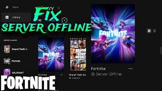 Fortnite Chapter 5 Season 2 servers offline live stream