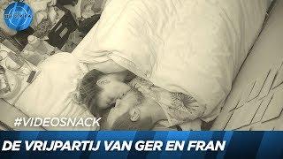 Franny en Gerrit kruipen bij elkaar in bed  UTOPIA