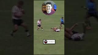 Rugby Knockout Hit Reaction #shorts #rugby #reaction