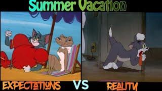 Summer vacation  Expectations VS Reality