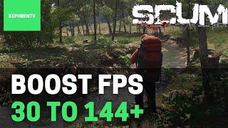 2023 BEST PC Settings for SCUM Maximize FPS & Visibility