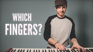 How to know which fingers to use when playing piano For beginners