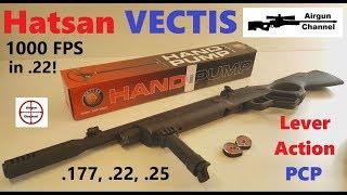 Hatsan VECTIS Up-Close w 50 Yard Accuracy & Chronograph