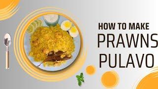 Prawns Pulao  Cooker Biryani  Easy and Quick Prawns Biryani  Shrimp Biryani  Prawn Cooker Pulavu