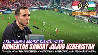 TIMNAS MASIH KE OLIMPIADE  Pernyataan Mengejutkan Uzbekistan Usai Lawan Timnas U23  Dibantu Wasit