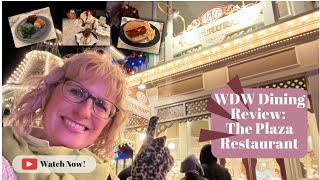 WDW Dining Review The Plaza Restaurant in Magic Kingdom  Walt Disney World
