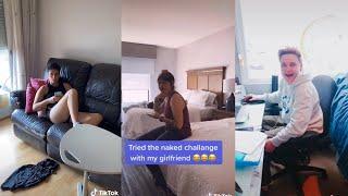 I TRIED THE NAKEY CHALLENGE ON MY GIRLFRIEND  LESBIAN TikTok Compilation 