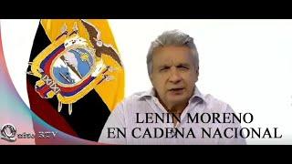 LENIN MORENO ACEPTA FALLO DE LA CORTE EN CADENA NACIONAL