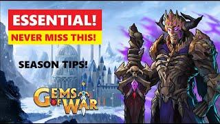 Gems of War PVP Seasons Tips and Tricks ALWAYS Get This ASAP