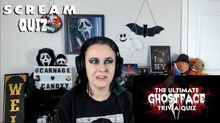 Taking The Ultimate Ghostface Trivia Quiz