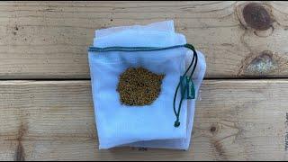 Time-saving Tip for Saving Teeny Tiny Seeds Using Produce Bags