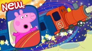 Peppa Pig Tales  The Night-Time Train Sleepover  Peppa Pig Episodes