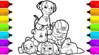 Paw Patrol Coloring Pages for Kids.