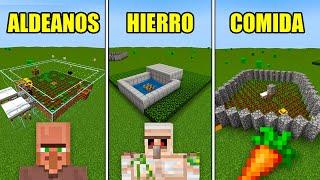 3 GRANJAS para EMPEZAR tu SURVIVAL - Minecraft Java 1.20