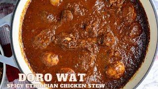 Doro Wat - Ethiopian Spicy Chicken Stew